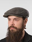 Кепка FREDRIKSON арт. 3125-706/50 (коричневый / серый)